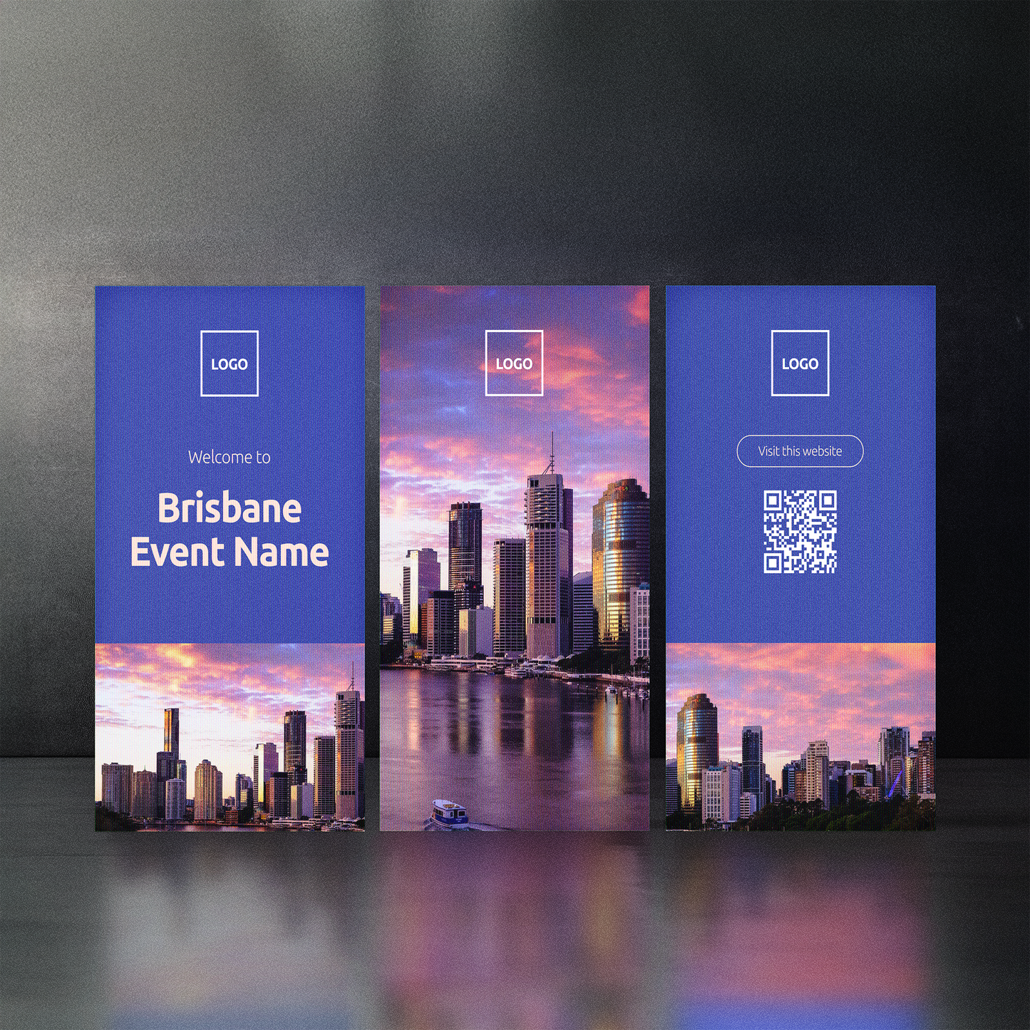 Individual Banner 100cm W
